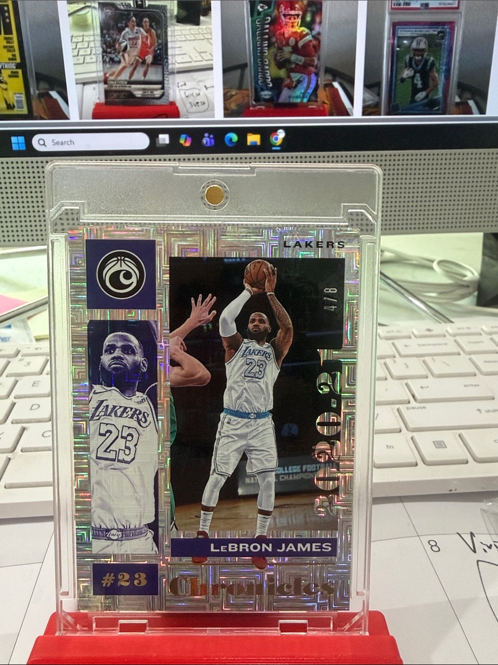 Lebron James - 2020-21 Panini Chronicles - Asia No. 46 - #'d 4/8
